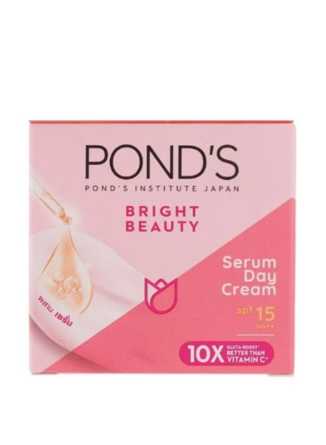 Ponds Bright Beauty Serum Day CreamSPF15 50 g