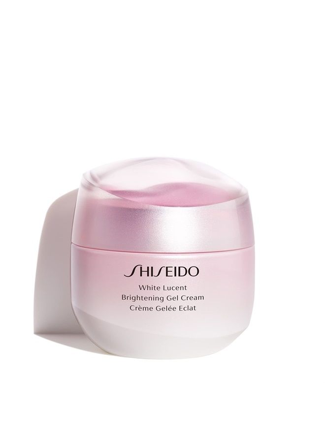 White Lucent Brightening Gel Cream - 50 mL - Targets Dark Spots & Discoloration - Provides 24-HR Hydration - Non-Comedogenic - All Skin Types