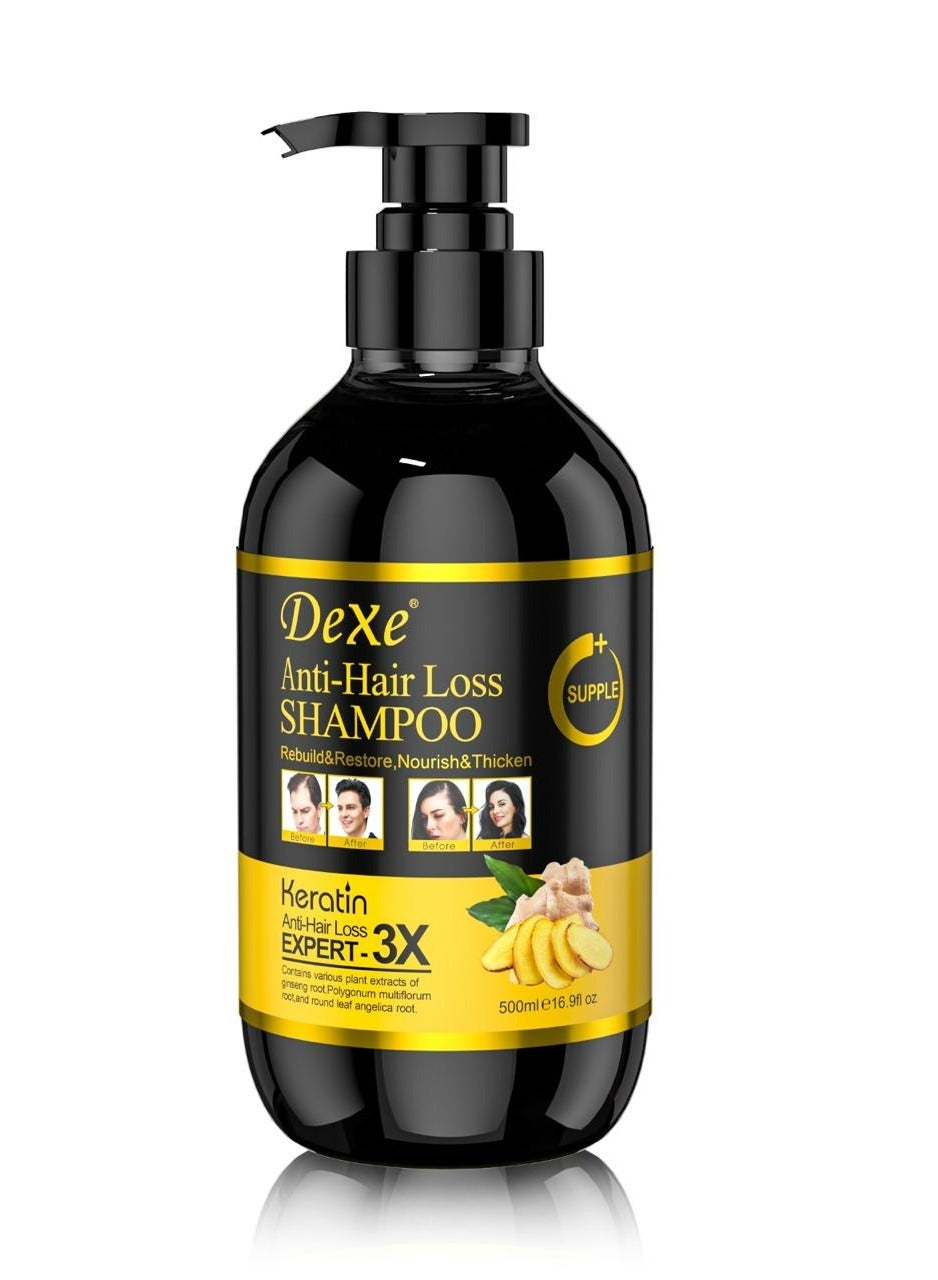 Anti Hair Loss Shampoo Rebuild And Restore Nourish And Thicken Keratin 500 ML