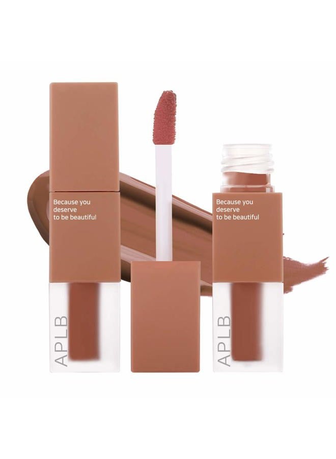 Premium Velvet Lip Tint 0.12oz. | High-Pigmentation, Lightweight, Soft, Moisturizing (#07 CREAMY)