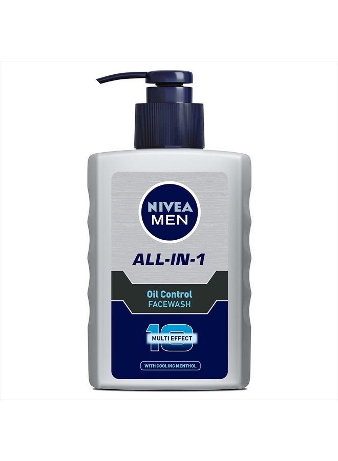 Nivea Men Oil Control All In One Face Wash - 150ml