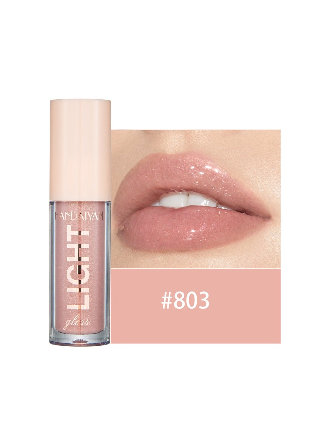 Lip Gloss Jelly Hydrating Moisturizing Long Lasting High Glossy Light Stain Super Shiny Balm Oil Tinted Treatment Lips Glow Glass Shine Makeup Color Bright Lifter Lip Care For Women Girls