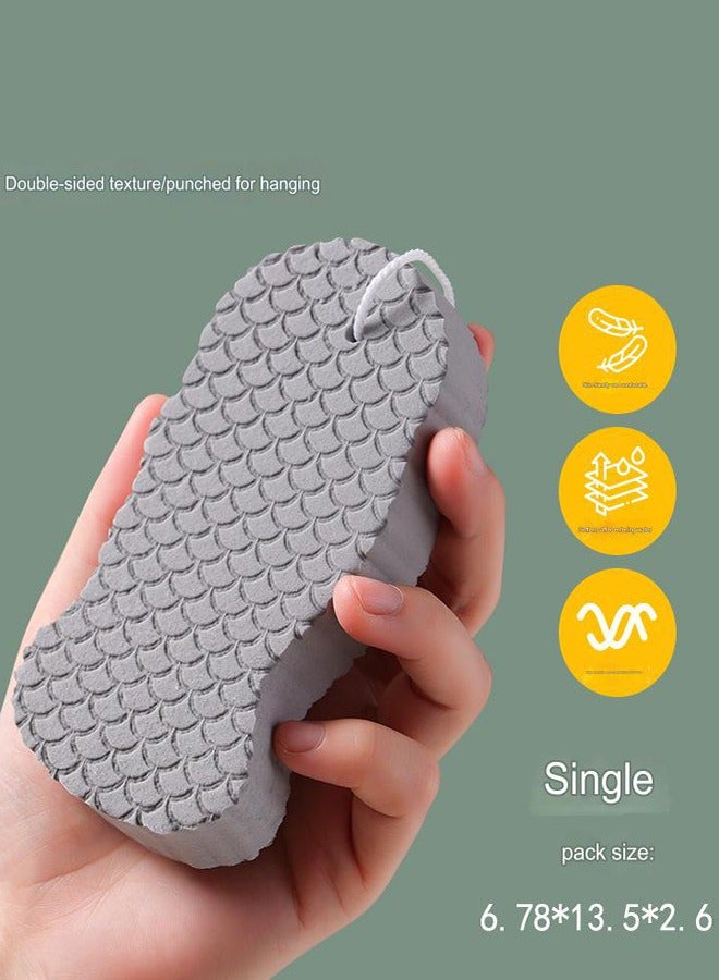 Baby Bath Soft Sponge Rub Gray Bath Sponge