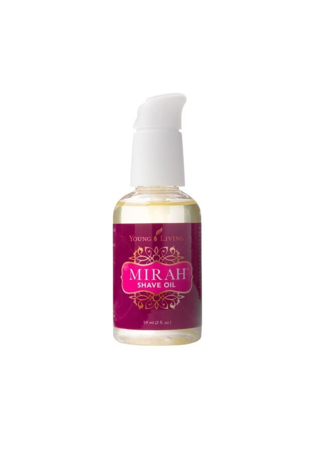 Young Living Mirah Shave Oil - Luxurious Shaving Blend for Silky Smooth Skin - Razor Bump Prevention - Premium Essential Oil - Meadowfoam & Exotic Baobab - 2 oz