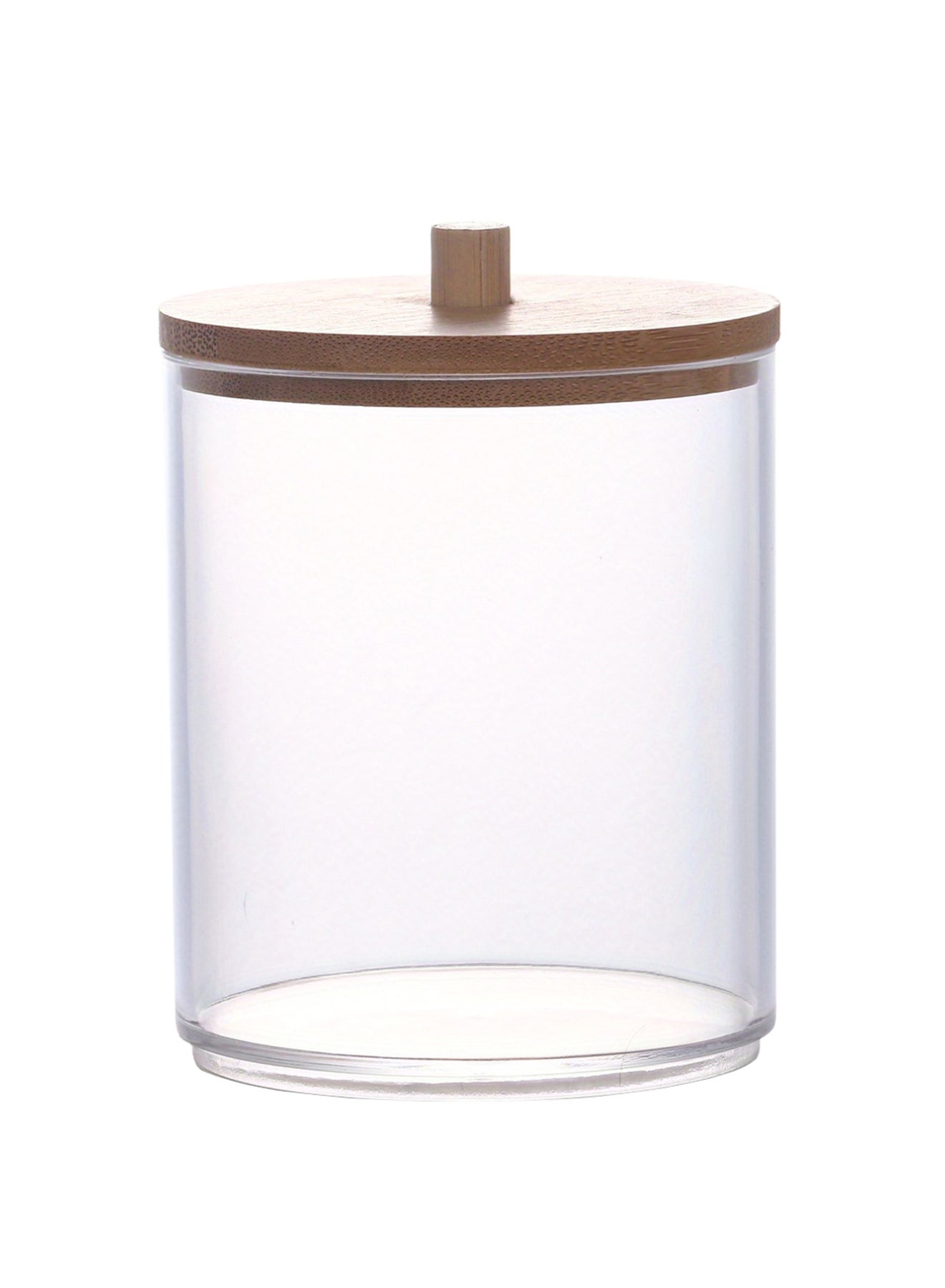 1-Piece Cotton Swabs Storage Holder Acrylic Transparent
