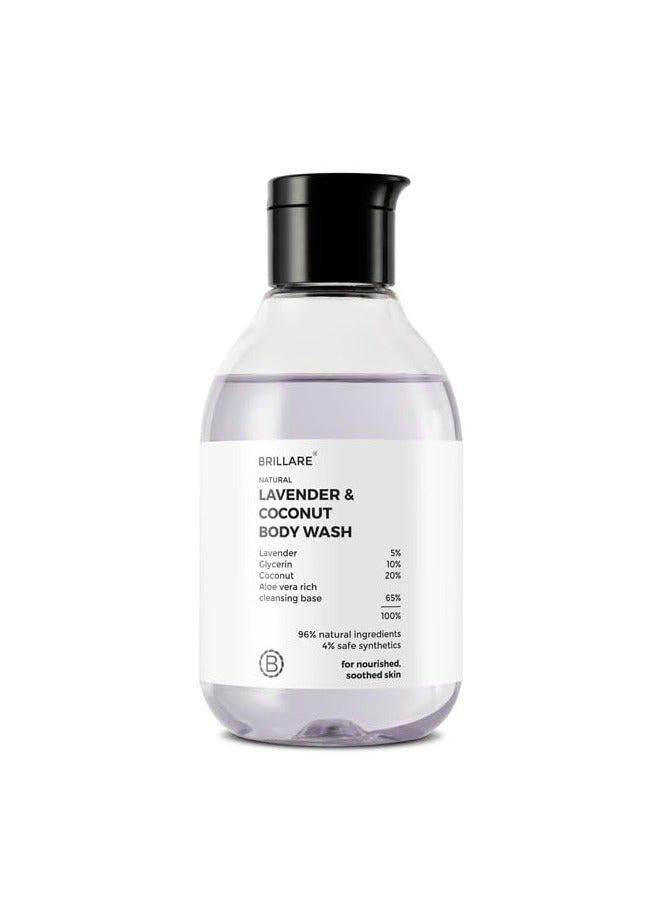LAVENDER & COCONUT BODY WASH 200ML