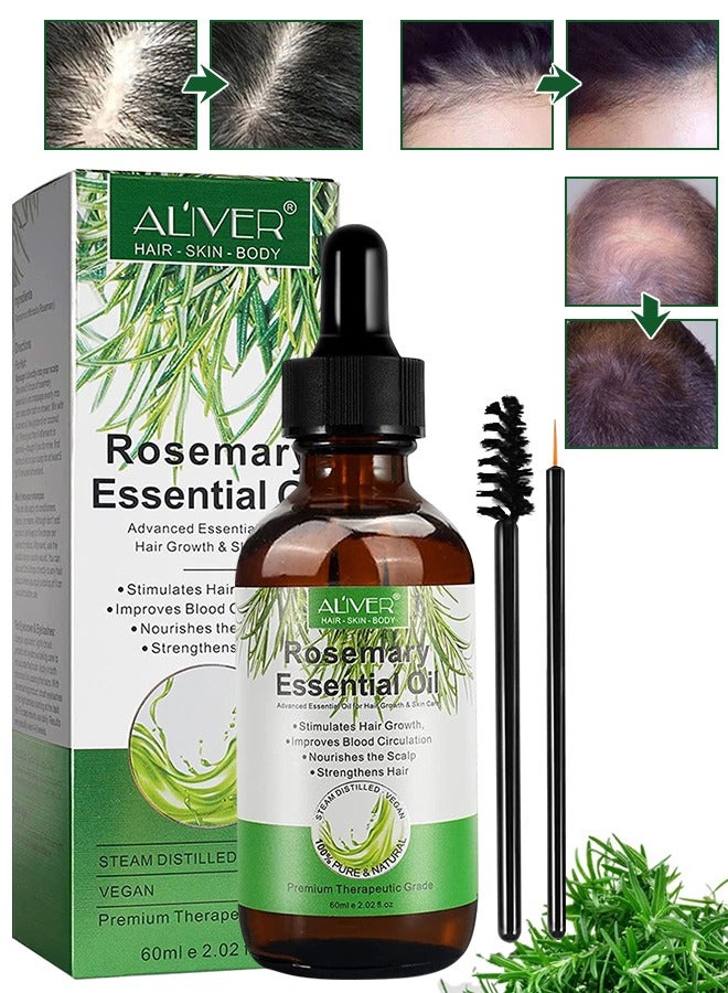 Rosemary Essential Oil for Hair Growth 60ml