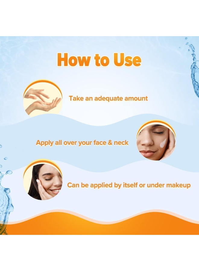 Aqualogica's Vitamin C Lightweight Moisturizer, Hydrating & Oil Free, 100g - image 5