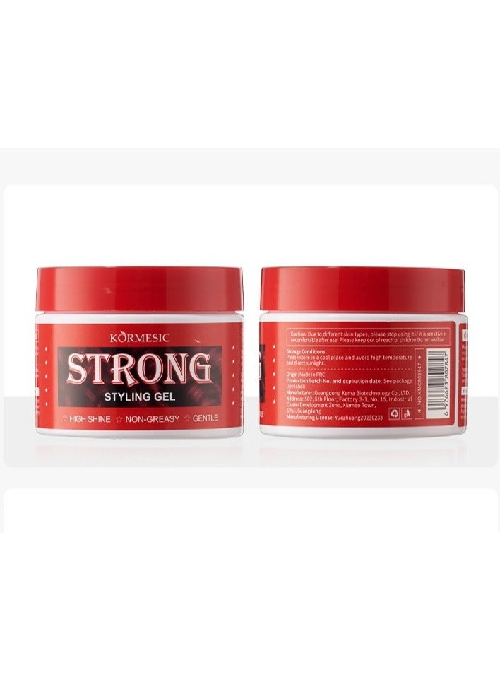 Strong Hold Styling Gel for Women 140g - Firm & Long-Lasting