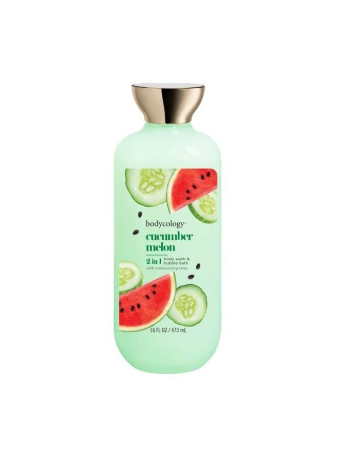 Cucumber Melon Body Wash 473Ml Refreshing, Hydrating & Gentle Cleansing