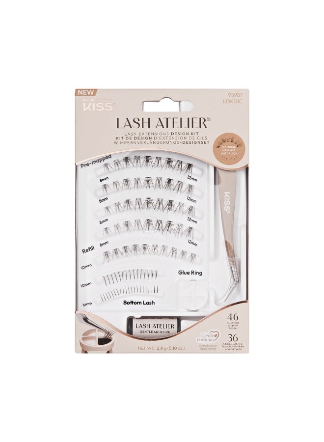 Kiss Lash Atelier Design Kit Lashes LDK01C