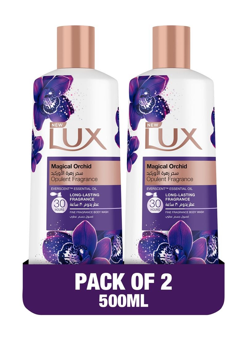 Magical Orchid Opulent Fragrance Body Wash 2 x 500ml