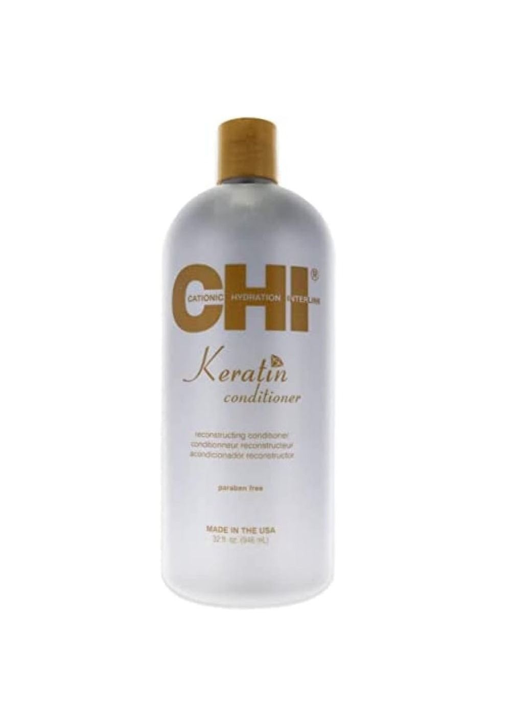 Conditioner combines keratin and jojoba oils to replenish protein and vital nutrition