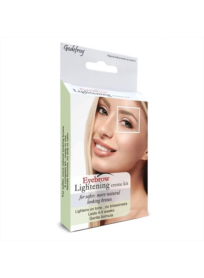 Eyebrow Color Lightening Crème Single Use Application Kit