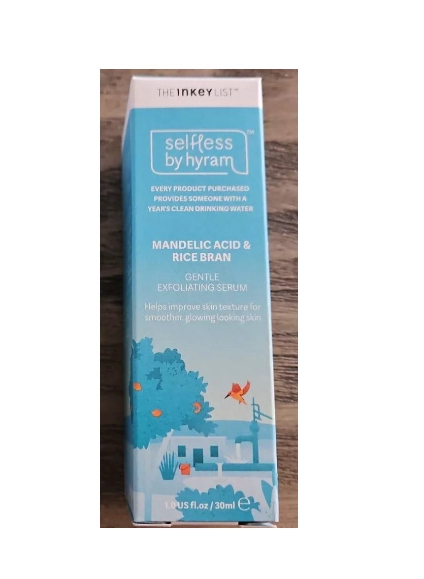 Selfless by Hyram Mandelic Acid & Rice Bran Gentle Exfoliating Serum - 1 fl oz