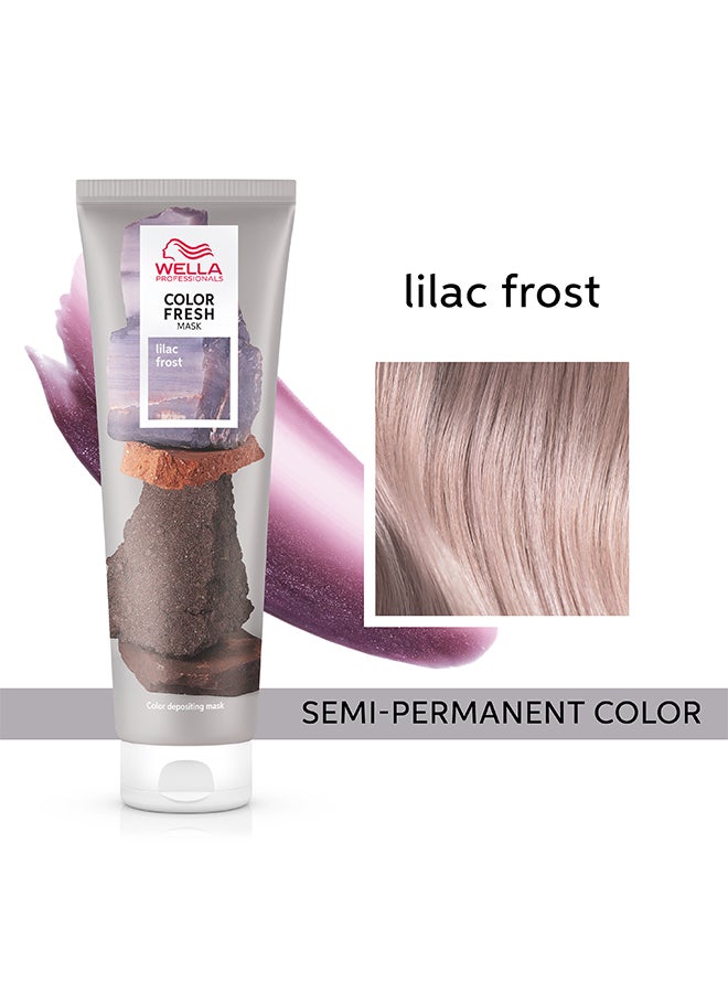 Color Fresh Mask In Lilac Frost - Zero-Damage Color Depositing Mask For A Temporary Anti-Yellow Cool Tone (150 Ml) - image 2