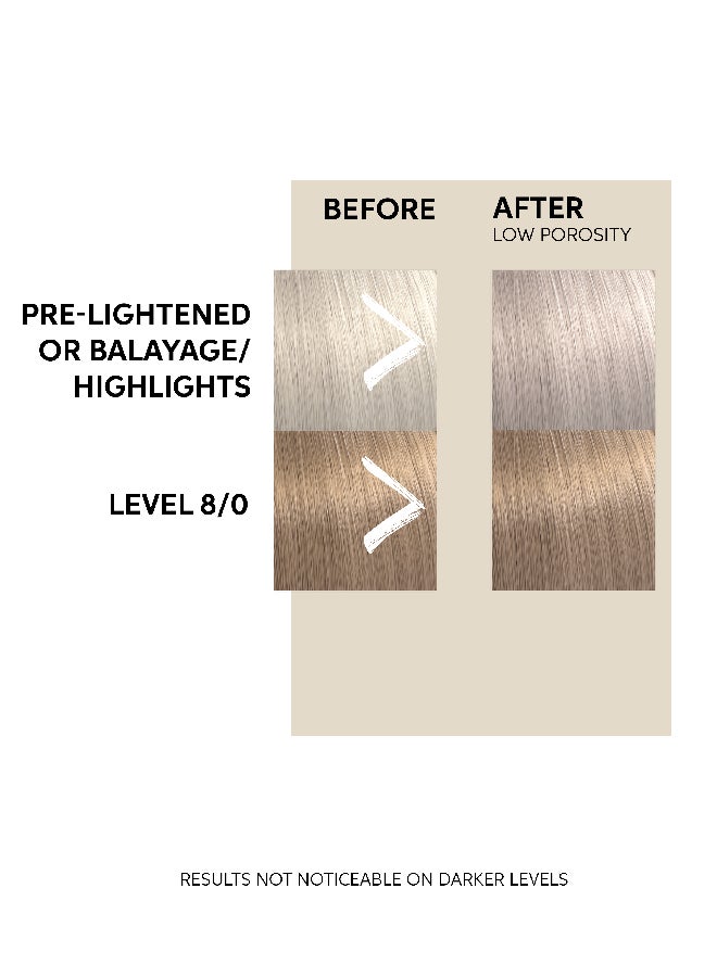 Color Fresh Mask In Lilac Frost - Zero-Damage Color Depositing Mask For A Temporary Anti-Yellow Cool Tone (150 Ml) - image 5