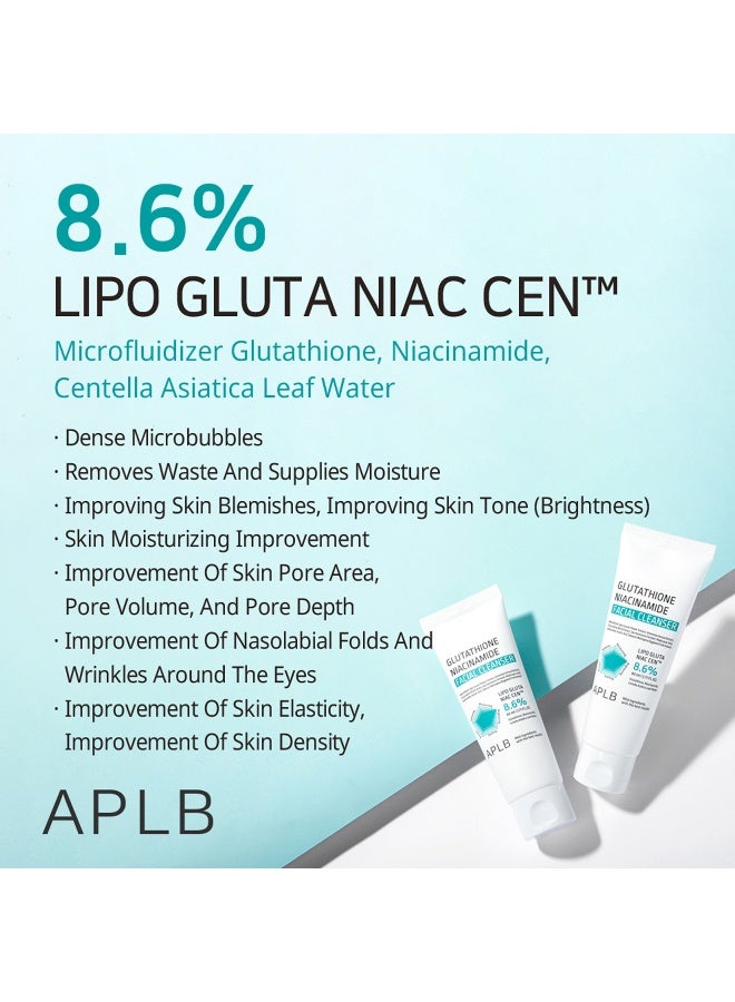 Aplb Glutathione Niacinamide Facial Cleanser 80ml - image 3