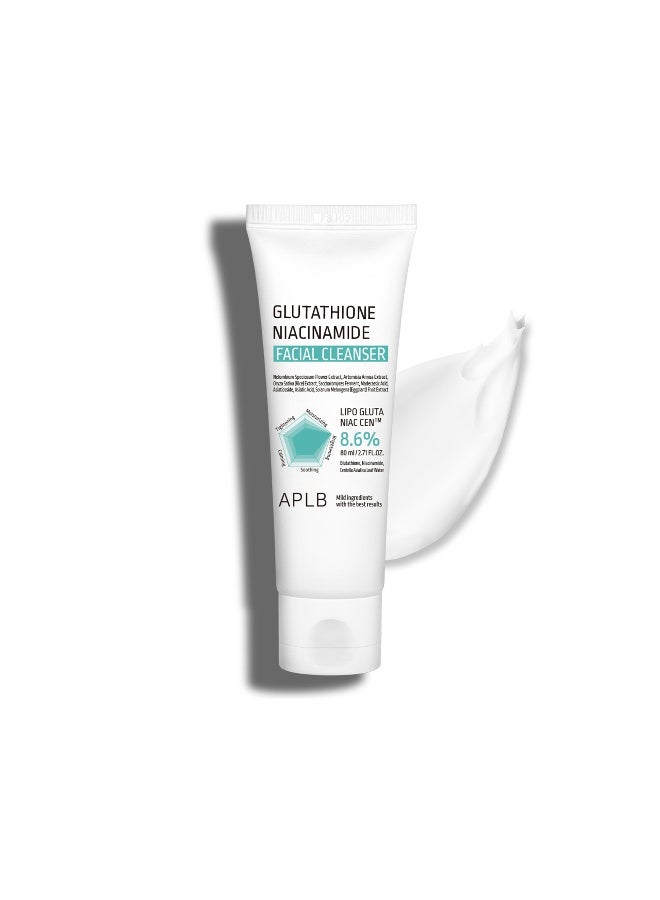 Aplb Glutathione Niacinamide Facial Cleanser 80ml