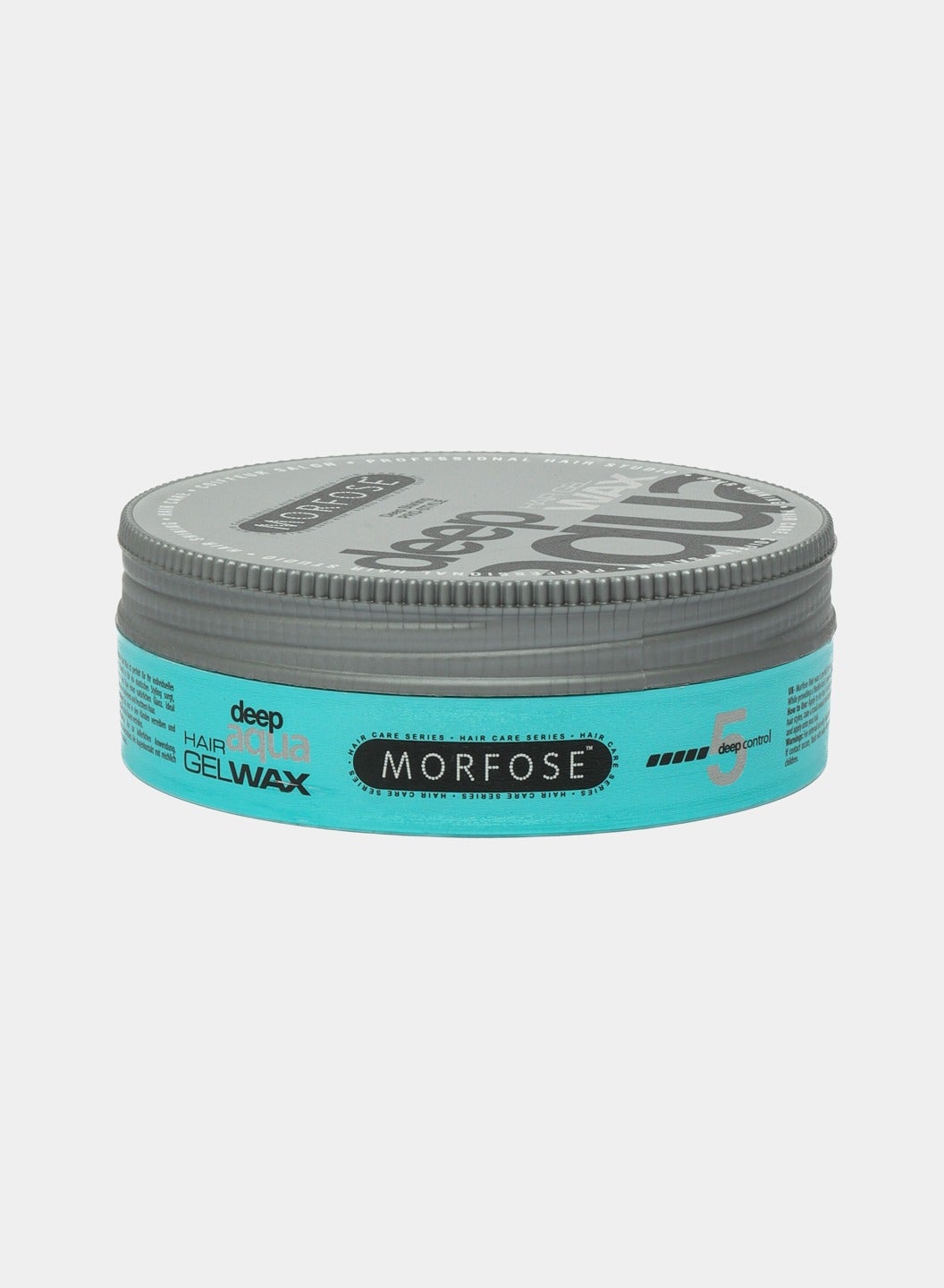 Morfose Deep Aqua Hair Gel Wax 175ml: Flexible Hold & Natural Shine