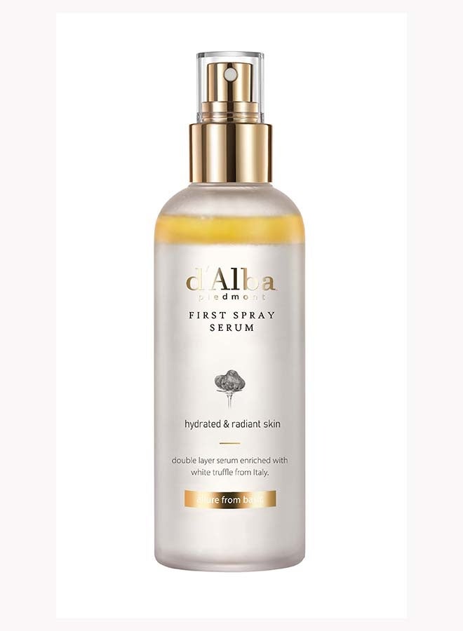 Italian White Truffle First Spray Serum, Hydrating Face Moisturizer, Glow Serum for Radiant Skin, Non Comedogenic, All In One Mist, Vegan & Desert-Adapted ,180ml