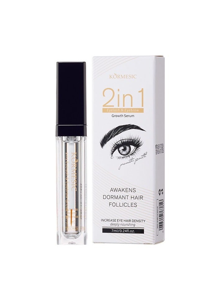 2-in-1 Eyelash & Eyebrow Serum - Enhances Volume & Health 7ml