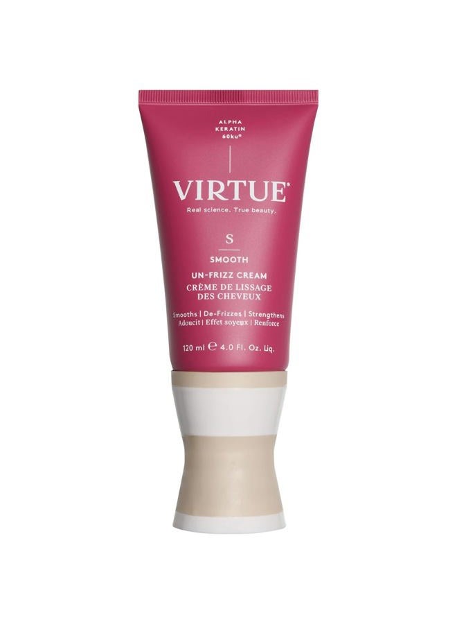 Virtue Un-Frizz Leave-In Hair Treatment for Curly Hair and Frizz Control, Sulfate Free, Safe for All Hair Types, Color Safe