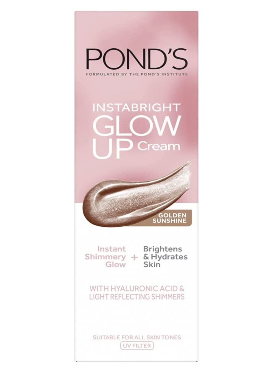 Bright Beauty Moisturizing Cream Instabright Illuminating Golden Sunshine For Bright Glowing Skin 20G