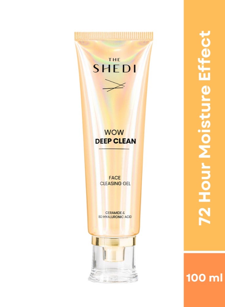 8D Hyaluronic Gel Cleanser – Deep Hydration & Makeup Removal The Shedi (100ml)