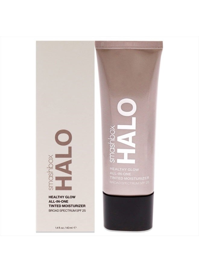 SmashBox Halo Healthy Glow All-In-One Tinted Moisturizer SPF 25 - Light Medium Women Foundation 1.4 oz