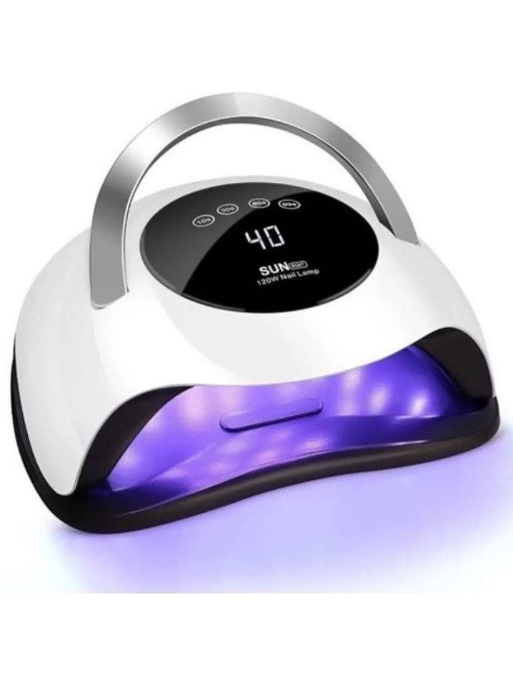 SUN 120W Nail Lamp LED UV Light Professional Dryer Gel Curing Machine Art Timer