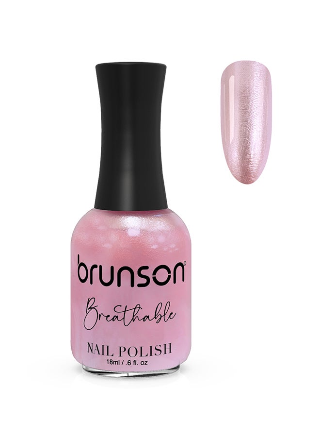Breathable Nail Polish Halal nail polish Wudu friendly Quick-Dry Vegan long lasting but easy peel off   18ml BH258