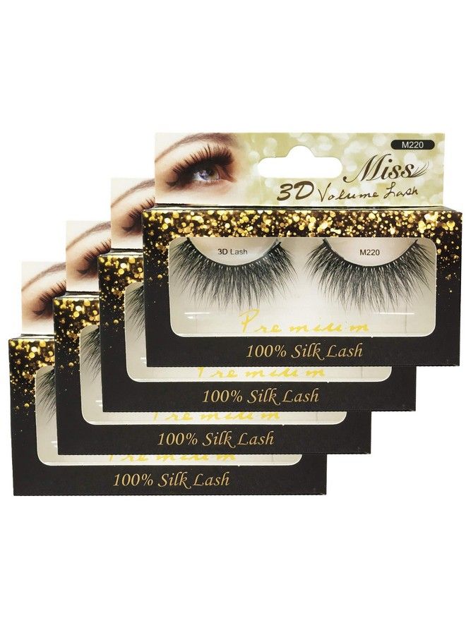 Miss Lashes [4 PACKS] 3D Volume Tapered False Eyelash Extension