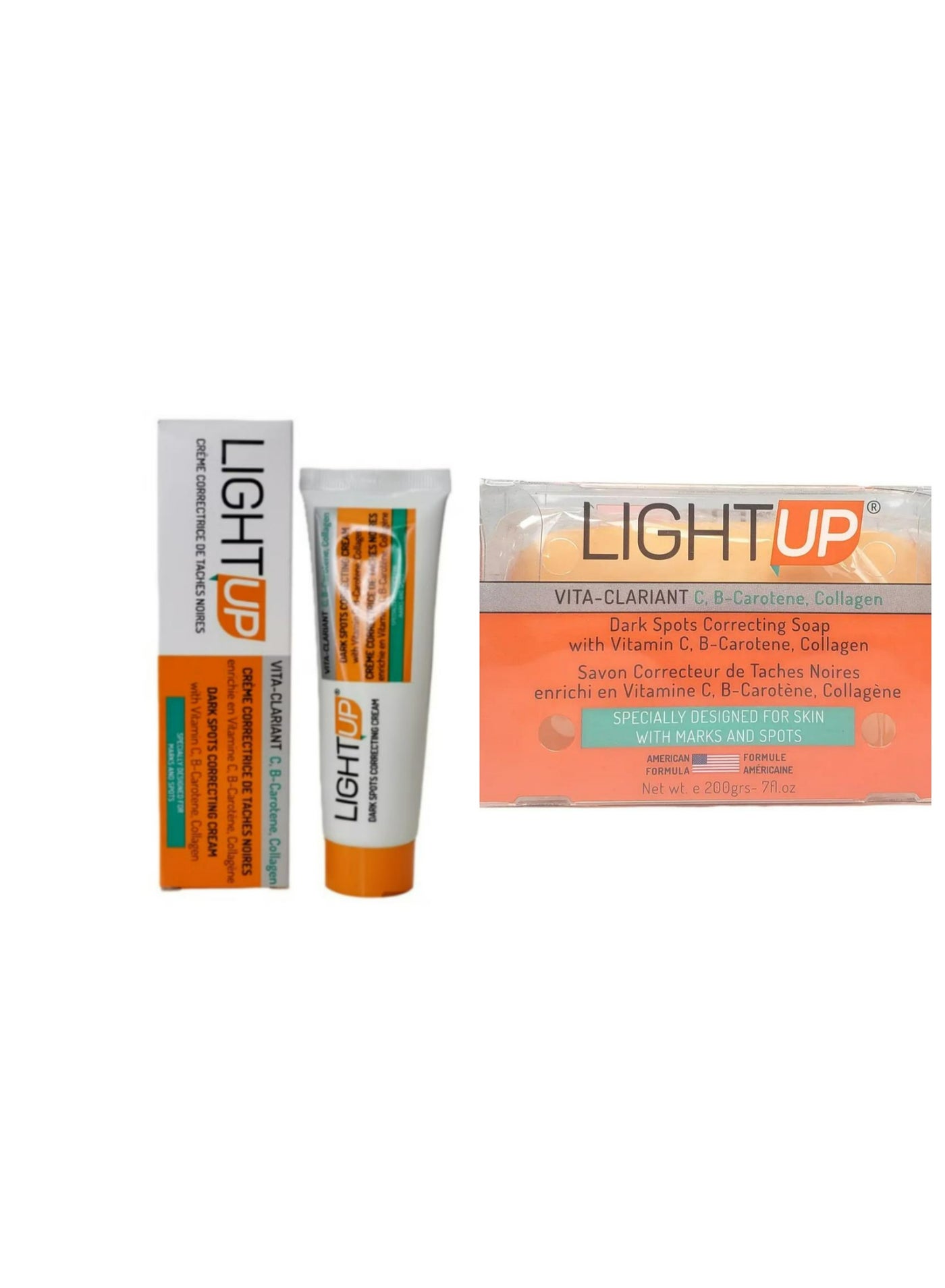 Dark Spots Correcting Cream With Vitamin C 40g And Soap 200g
