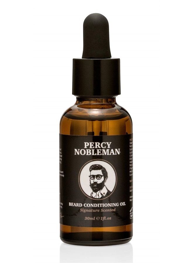 Beard Oil 99% Naturally Derived Signature Scented Blend. Beard Conditioning Oil With a Special Mixture of Quality Ingredients that Softens and Conditions your Facial Hair - 1 Fl Oz