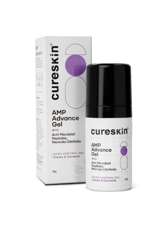 Acne Control Gel with Azelaic Acid, Mandelic Acid & Probiotics | Reduces Pimples, Blemishes & Excess Oil | For Oily & Acne-Prone Skin | 10 g