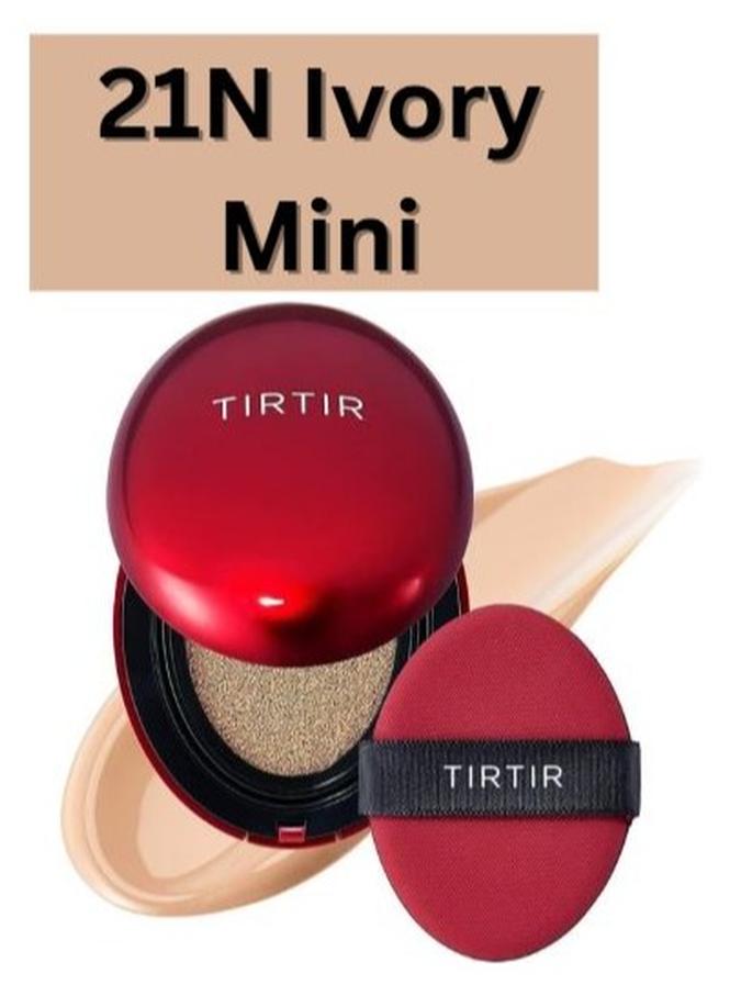 TIRTIR Mask Fit Red Cushion #21N Ivory Mini Size 0.15oz (4.5g)