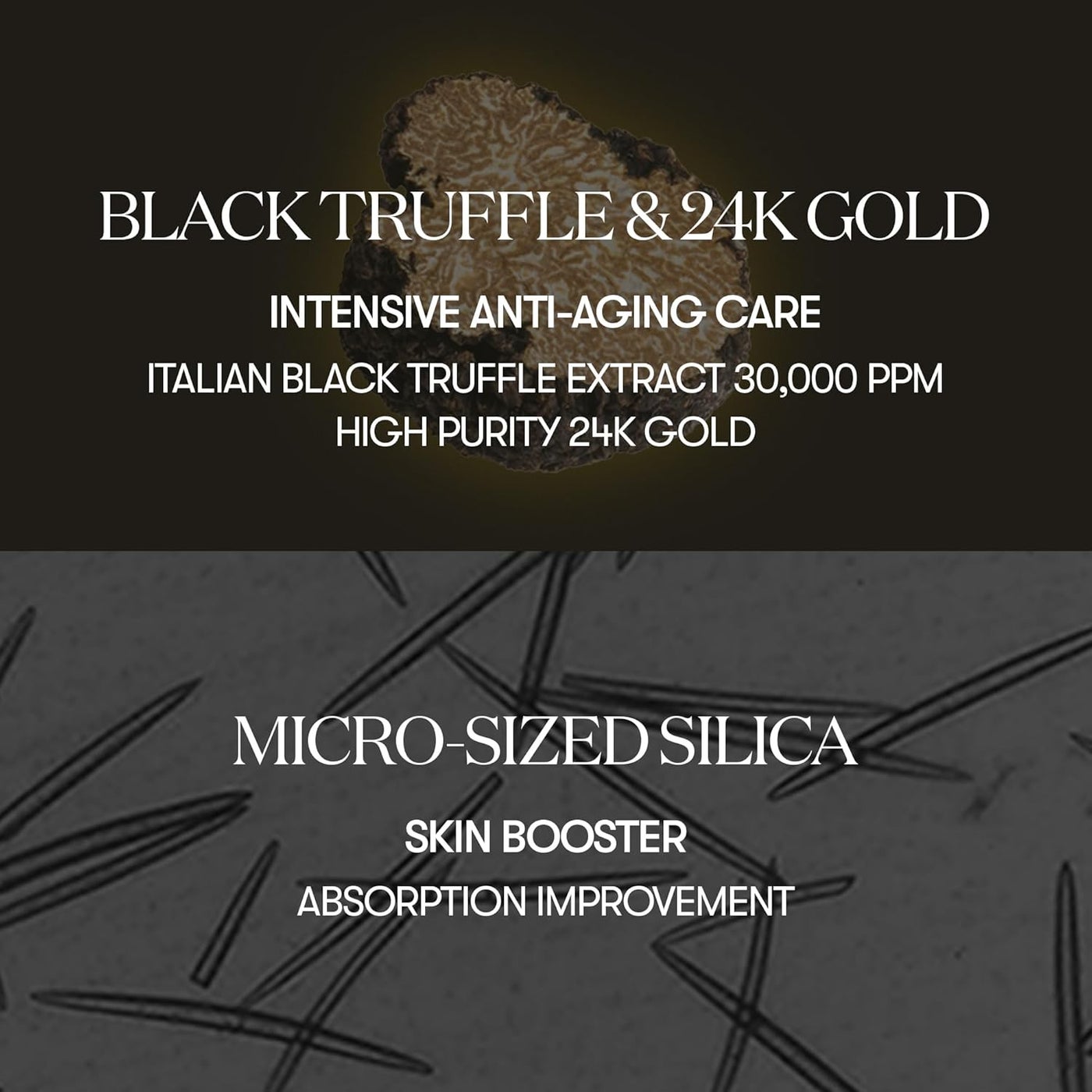 Black Truffle Reedle Shot 100, Premium Spicule Microneedling Serum with 24K Gold for Skin Elasticity, Deep Nourishment, Exfoliation & Smooth Glass Skin, Korean Skincare, 1.69 fl oz - image 4