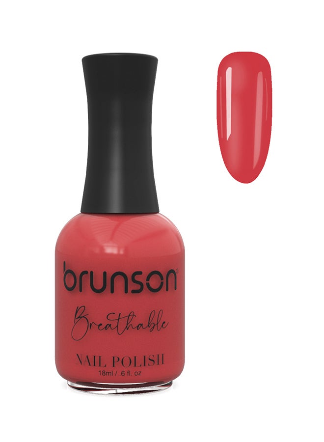 Breathable Nail Polish Halal nail polish Wudu friendly Quick-Dry Vegan long lasting but easy peel off   18ml BH213
