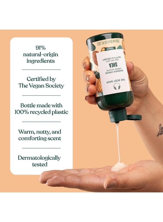 Shea Shower Cream – Silky Smooth Nutty Scented Body Wash with Shea Butter | Nourishes, Softens & Cleanses Skin | Suitable for All Skin Types, 250ml - image 7