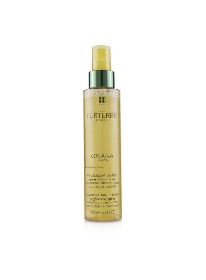 Rene Furterer OKARA BLONDE Brightening Spray, Natural Highlighted & Bleached Blonde, 5 oz.