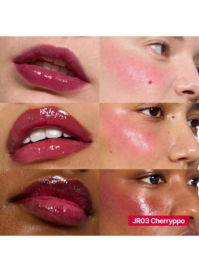 Lip & Cheek Glowy Jelly Pot Cherry Ppo - image 2
