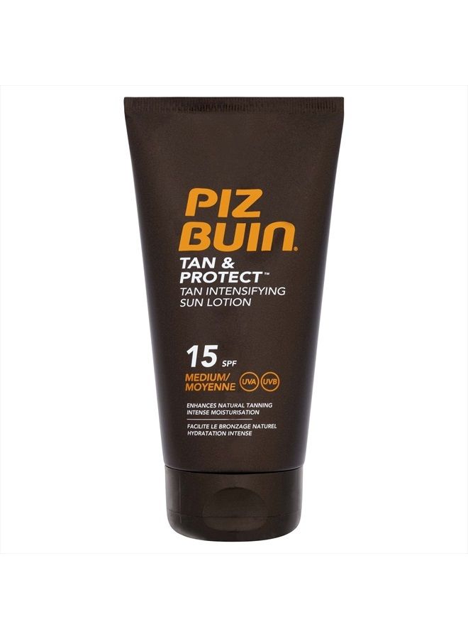 Piz Buin FP15 TAN & PROTECT LOTION 150ML