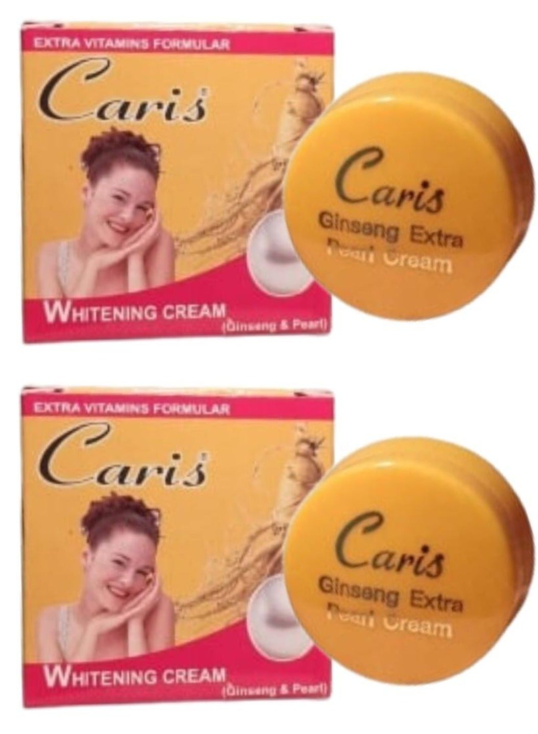 Whitening Cream with Ginseng & Pearl 2pcs