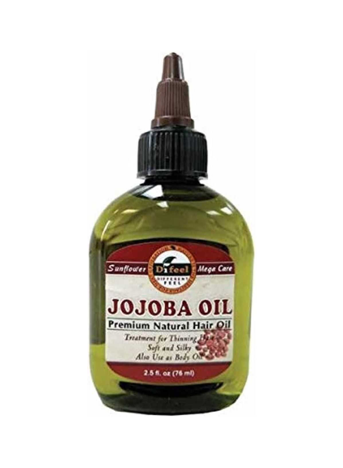 Jojoba Oil Premium Natural Hair Oil, 2.5oz