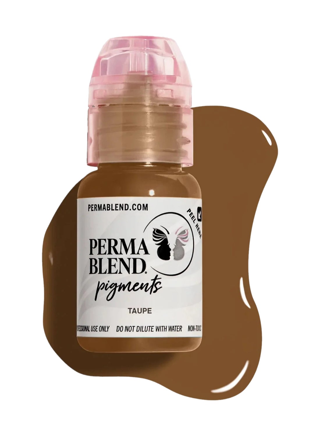 Eyebrow Pigment Taupe Brow Shades 15 Ml Microblading Ink For Eyebrows, Eyes, And Scalp Professional Cosmetic Pigment