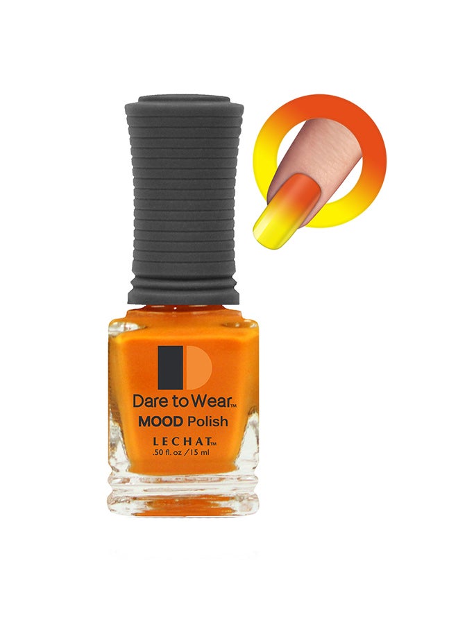 Color Changing Nail Polish 15ml Glossy Super Shine Nail Lacquer 15ml Fast Dry Long Lasting Nail Enamel Temperature Change Mood Color Polish Nail Art No Need UV LED Lamp No curing Manicure Nail Paint