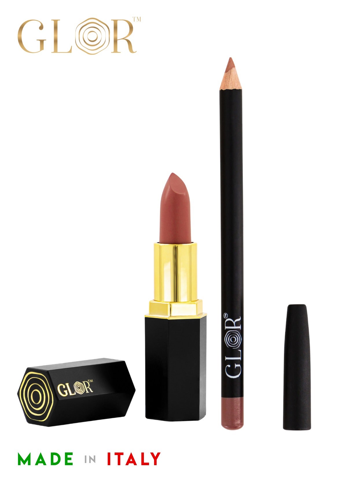 Glor Endless Charm Ultimate Precision Lip Liner - Cafe and Glor Endless Charm Lipstick Affogato