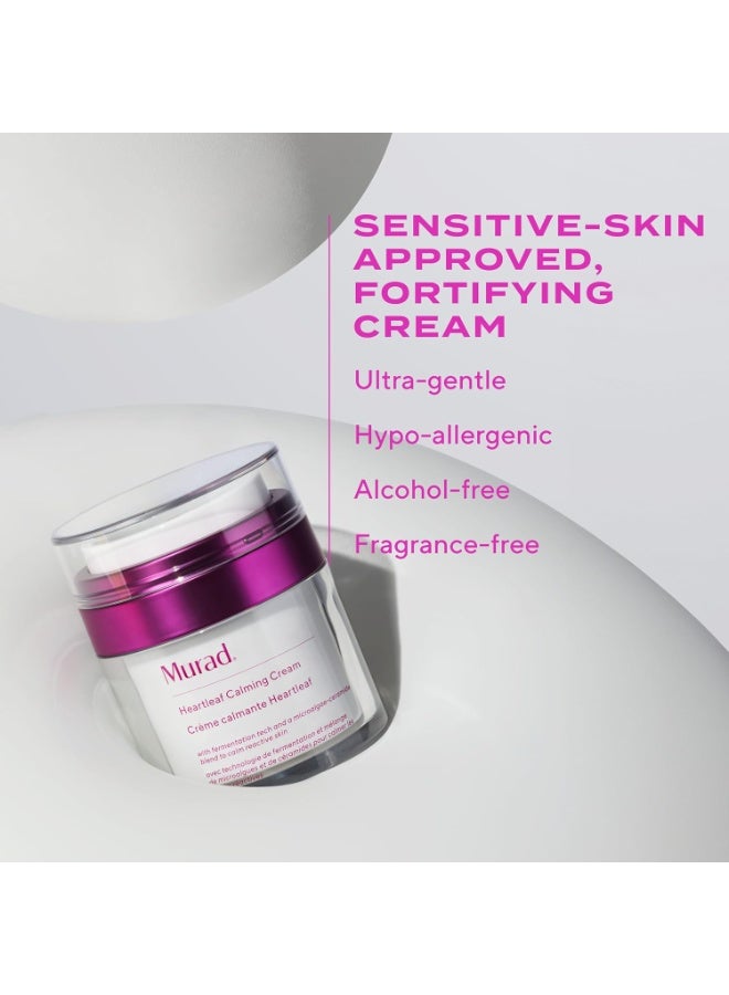 Murad Heartleaf Calming Cream 50ml – Intensive Comfort for Reactive Skin, Heartleaf & Ceramides, Barrier-Strengthening Cream for Redness Relief 50ml - image 4
