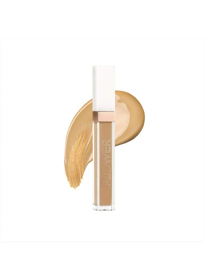 Light Illusion Full Coverage Concealer Diffuse Dark Under Eye Circles, Weightless Formula, Crease Proof Makeup, Medium Deep, 0.2 Ounce